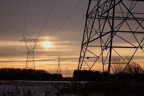 Conservatives hold a bizarre double standard on power transmission lines.