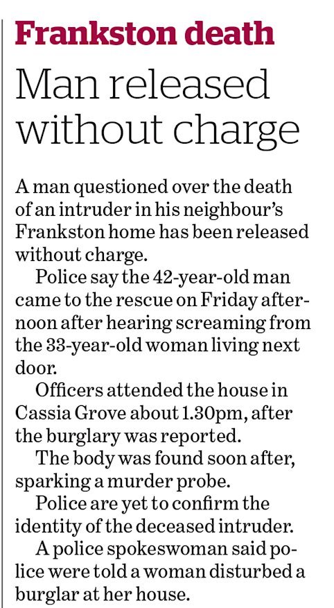 A December 12, 2015, newspaper article about the incident.