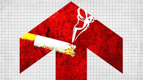 The war in the Middle East has sent prices of black market cigarettes soaring in Melbourne.