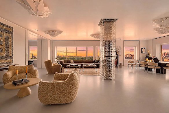 Daniel Grollo’s apartment in New York overlooking Central Park has now been discounted to $US13 million ($18.5 million).