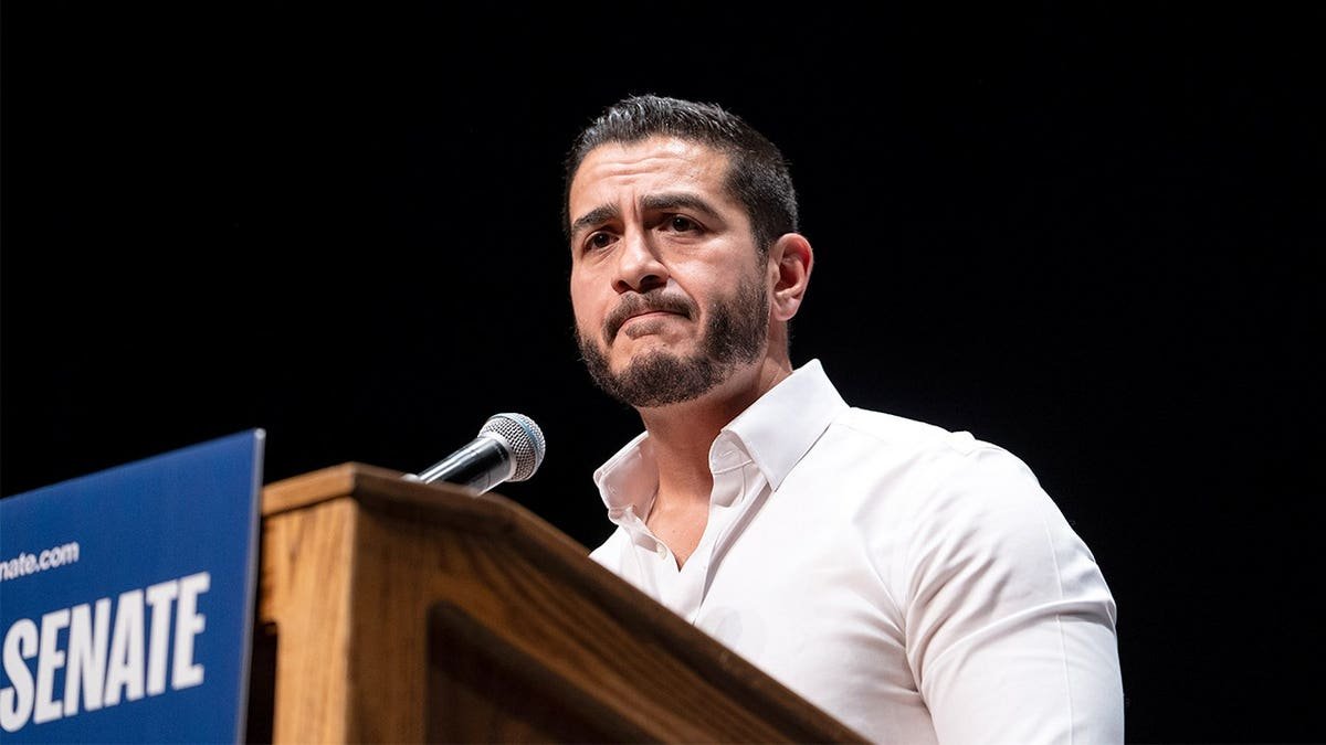 Abdul El-Sayed at rally
