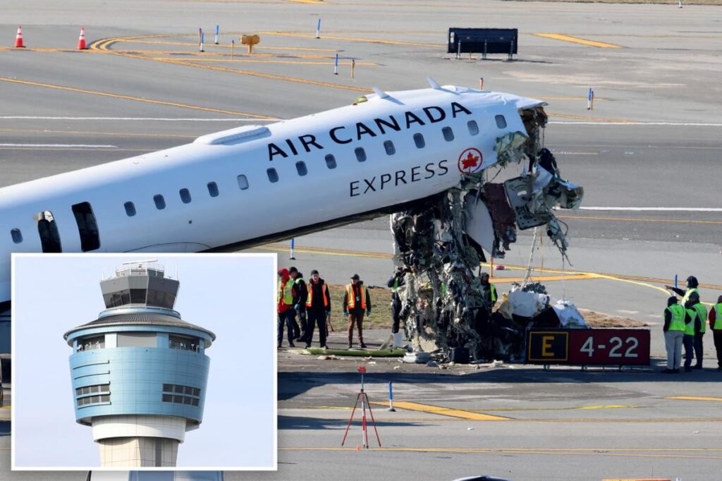 LaGuardia air traffic controllers left work early on night of deadly Air Canada jet and fire truck collision: report