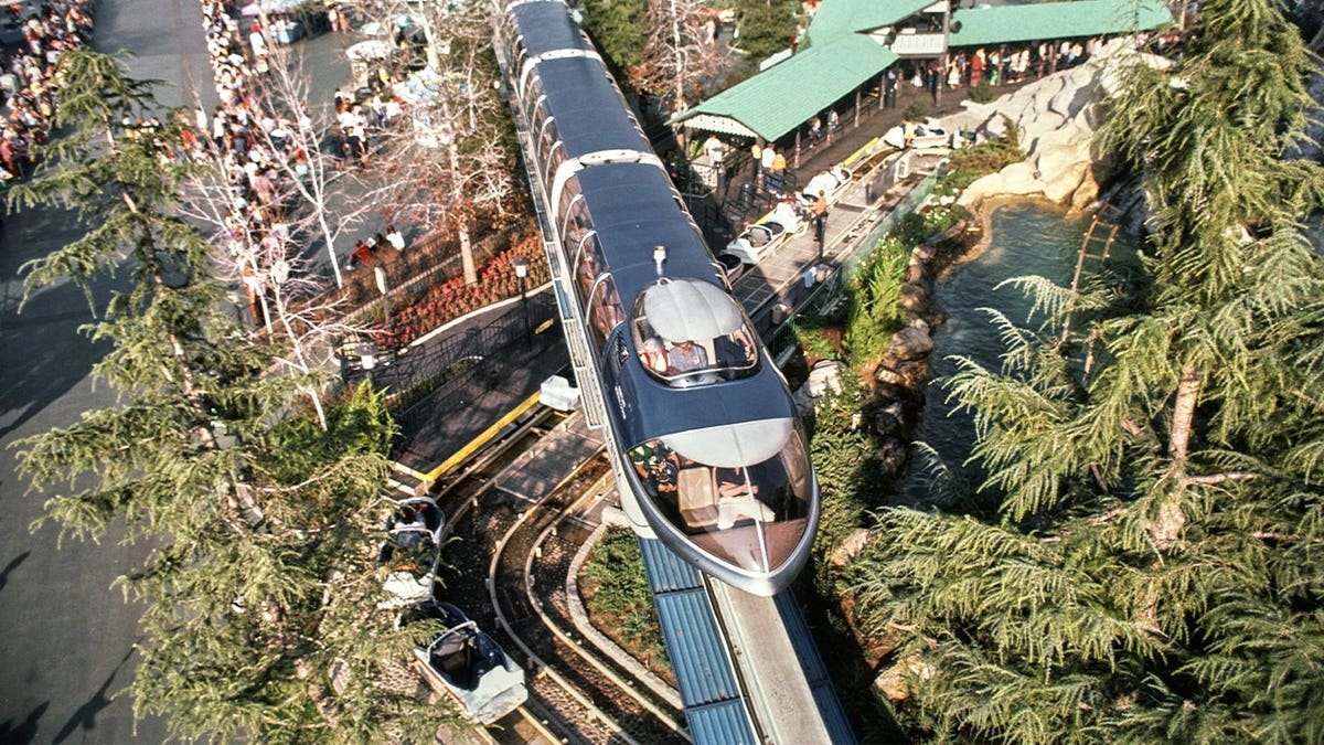Aerial view of PeopleMover right