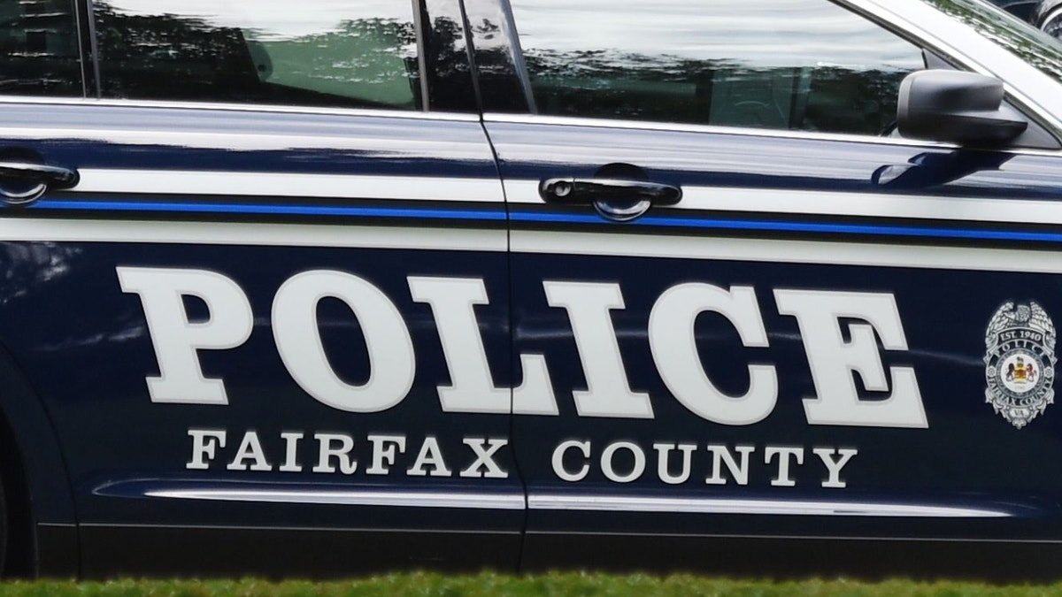 Fairfax County police vehicle.