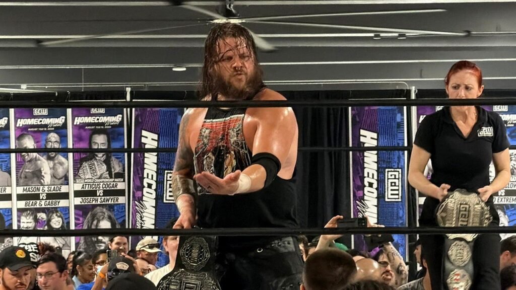 Ex-WWE star wins world title in emphatic return to Game Changer Wrestling in violent Atlantic City showcase Ex-WWE star wins world title in emphatic return to Game Changer Wrestling in violent Atlantic City showcase