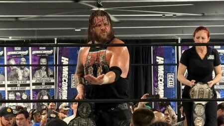 Ex-WWE star wins world title in emphatic return to Game Changer Wrestling in violent Atlantic City showcase