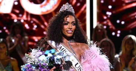 Miss Virginia Justus Kelley Makes History as She Becomes First Mom to be Crowned Miss USA Miss Virginia Justus Kelley Makes History as She Becomes First Mom to be Crowned Miss USA