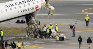 Flight controllers allegedly punched out early before Air Canada plane crash Flight controllers allegedly punched out early before Air Canada plane crash