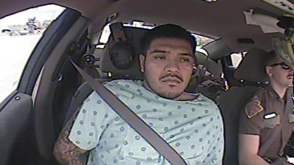 Michael Rosario-Cruz, 27, seen on police camaera