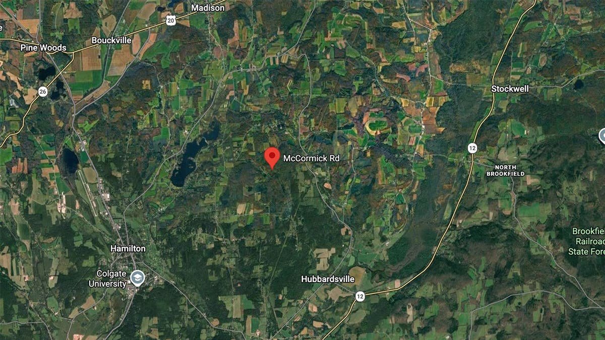 image shows map image of scene