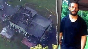 Police nab ‘armed and dangerous’ New York fugitive suspected of killing father and torching home