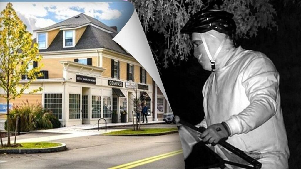 Masked helmeted prowler stalks Massachusetts mansion before slipping into woods in wealthy town: ‘It’s creepy’ Masked helmeted prowler stalks Massachusetts mansion before slipping into woods in wealthy town: ‘It’s creepy’