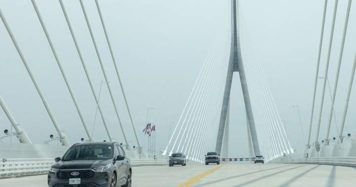 More than 41K crossed Gordie Howe bridge into Canada in first 5 days: StatCan More than 41K crossed Gordie Howe bridge into Canada in first 5 days: StatCan