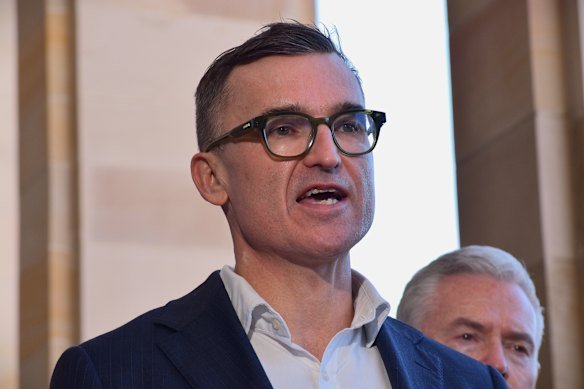 Health Infrastructure Minister John Carey.