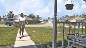 Amazon driver caught on video flinging customer’s package onto porch in infuriating delivery blunder Amazon driver caught on video flinging customer’s package onto porch in infuriating delivery blunder