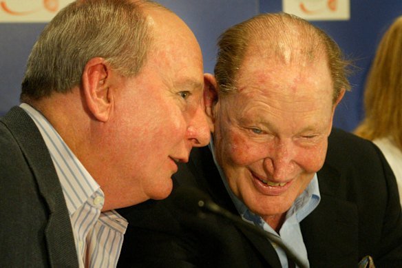 Jones was friendly with Kerry Packer …