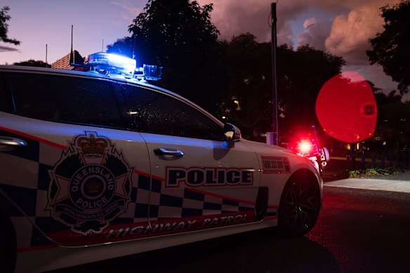 The 24-year-old was arrested nearby after the alleged armed robbery in Beenleigh.
