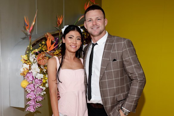 Sachi Dade and Steven May pictured in 2023.
