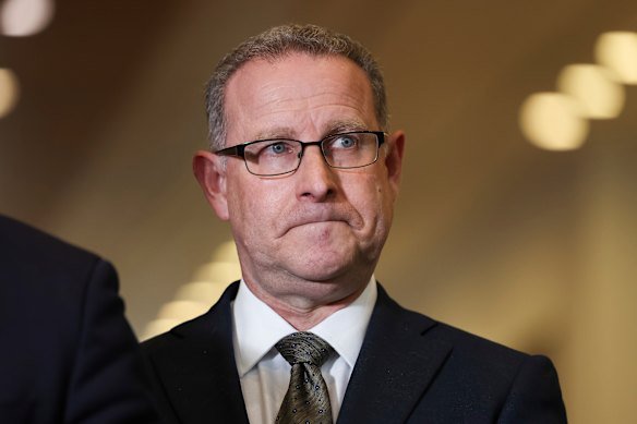 ACCI boss Andrew McKellar had had enough.