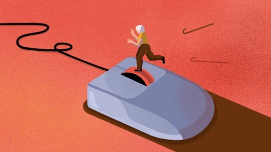 A lack of digital skills in an online world is leaving many elderly and vulnerable Australians on the fringes of everyday life.