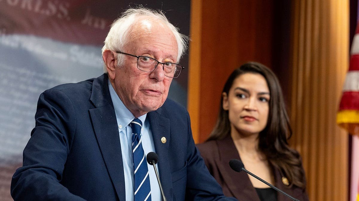 Sen. Bernie Sanders and Rep. Alexandria Ocasio-Cortez