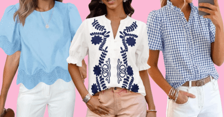 17 Chic, Hamptons-Inspired Amazon Tops to Wear With Linen Pants, White Denim and Shorts