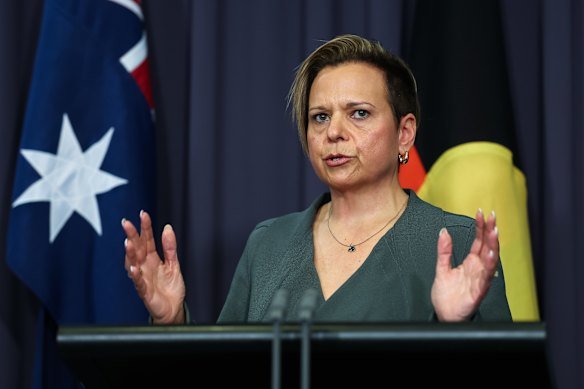 Attorney-General Michelle Rowland in Canberra.