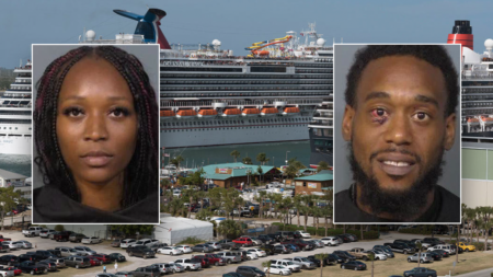 Ohio couple accused of barging into cruise ship cabin, attacking family and 9-year-old Ohio couple accused of barging into cruise ship cabin, attacking family and 9-year-old