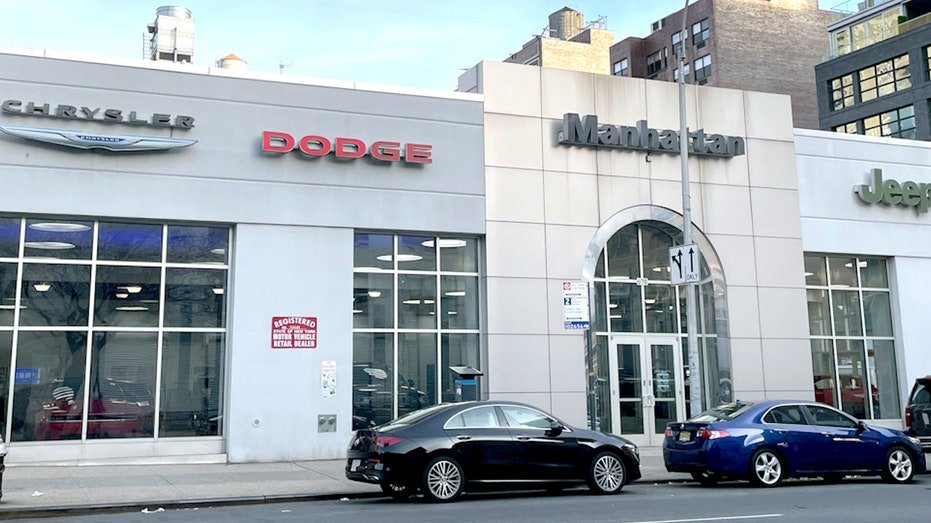 Chrysler, Dodge, Jeep, and Ram showroom