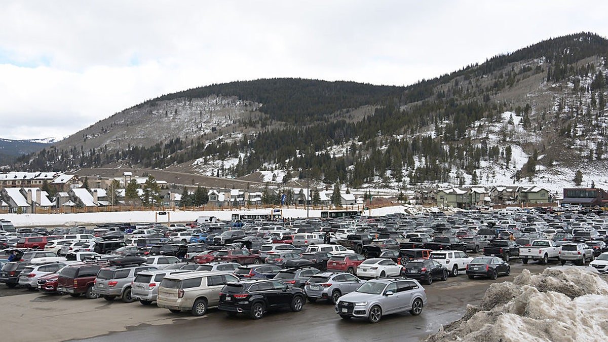 FRISCO, CO - DECEMBER 16 : Copper Mountain ski resort parking in Frisco, Colorado on Tuesday, December 16, 2025.