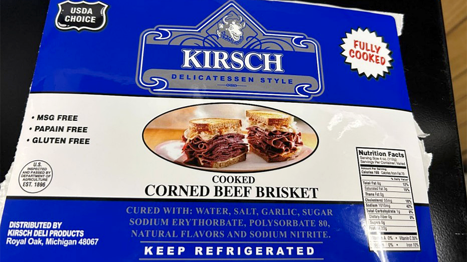 Recalled corned beef brisket