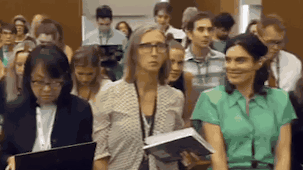 Journalist goes viral for grinning, winking on camera during Lindsay Clancy courtroom proceedings Journalist goes viral for grinning, winking on camera during Lindsay Clancy courtroom proceedings
