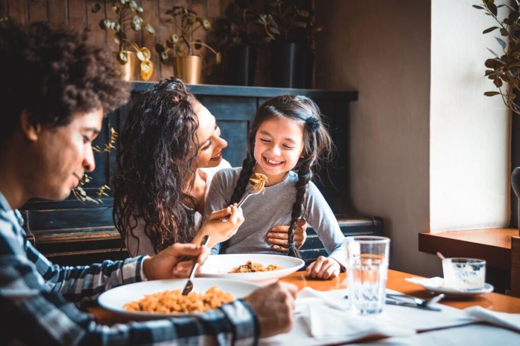 The dinner manager: 82% of families have one parent calling the shots