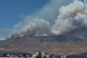 Nevada governor declares state of emergency as Hawk Fire grows to over 10,500 acres Nevada governor declares state of emergency as Hawk Fire grows to over 10,500 acres