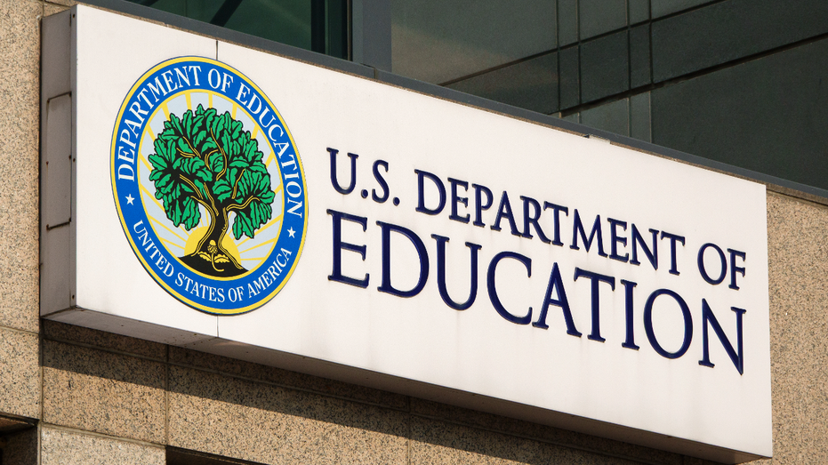 Department of Education sign