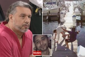 Florida boater sentenced to life in prison for killing drinking buddy, pushing him into water during marina fight Florida boater sentenced to life in prison for killing drinking buddy, pushing him into water during marina fight