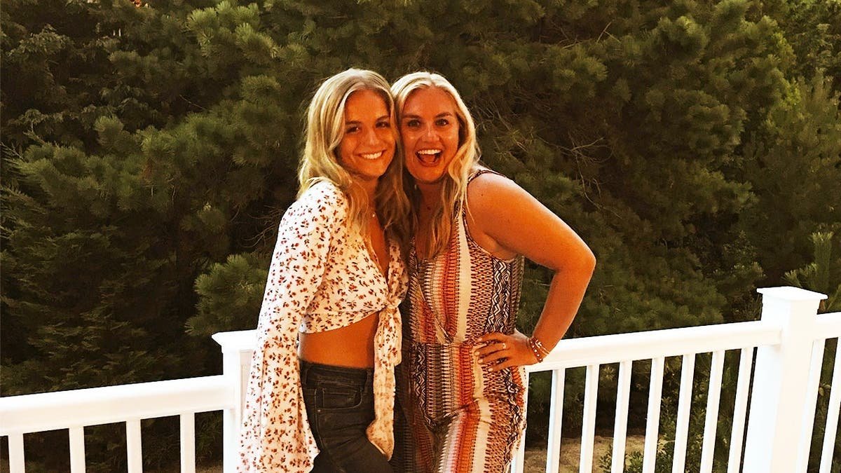 Portrait of Brooke Hanlon with her sister