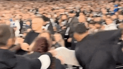 Four men ejected from MCG after fight during Collingwood-Western Bulldogs wildcard AFL game Four men ejected from MCG after fight during Collingwood-Western Bulldogs wildcard AFL game