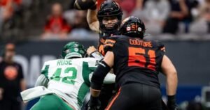 Surging Lions roll past Roughriders 30-16 Surging Lions roll past Roughriders 30-16