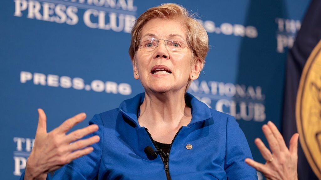 Progressive praise for Trump as Warren backs push to curb defense contractor CEO payouts Progressive praise for Trump as Warren backs push to curb defense contractor CEO payouts