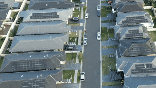 Black roofs magnify the effects of climate change.