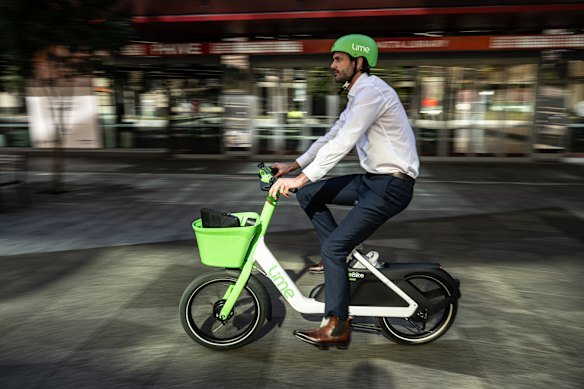 Head of Lime Asia-Pacific, William Peters, in 2025.
