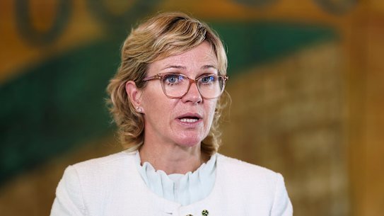 The largest fall in property values in the country have occurred in the seat held by Zali Steggall.