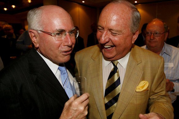 John Howard remains friendly with Jones.