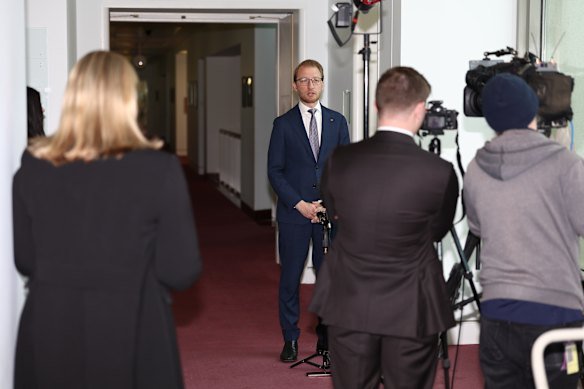 Opposition defence spokesman James Paterson.