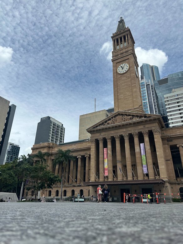 King George Square was built in 1930, but has been redesigned multiple times. 
