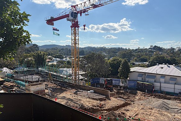 The new building at Toowong State School was expected in early 2027.