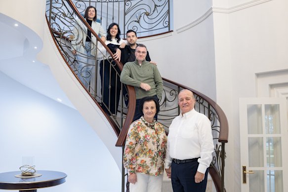 From top: Lucie, Latify, Anthony, Aniss, Robine and Elie Chami turned around their company’s fortunes.