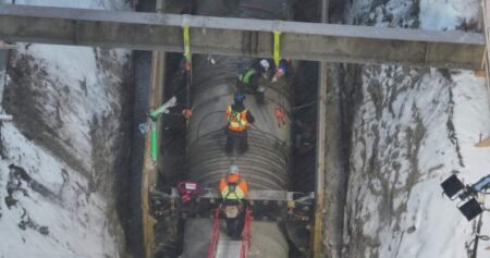 Bearspaw feeder main replacement enters home stretch on schedule, on budget Bearspaw feeder main replacement enters home stretch on schedule, on budget