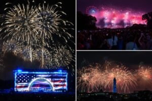 Trump’s 4th of July fireworks display on National Mall confirmed as largest in history Trump’s 4th of July fireworks display on National Mall confirmed as largest in history